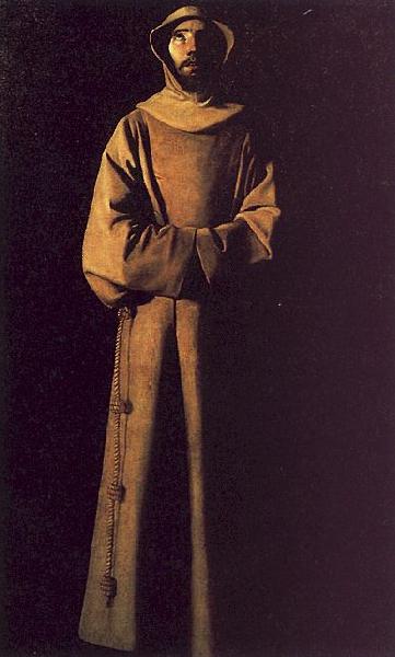 Francisco de Zurbaran Saint Francis of Assisi Germany oil painting art